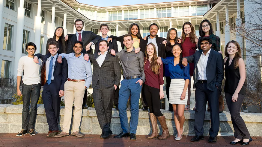 group shot of goizueta scholars