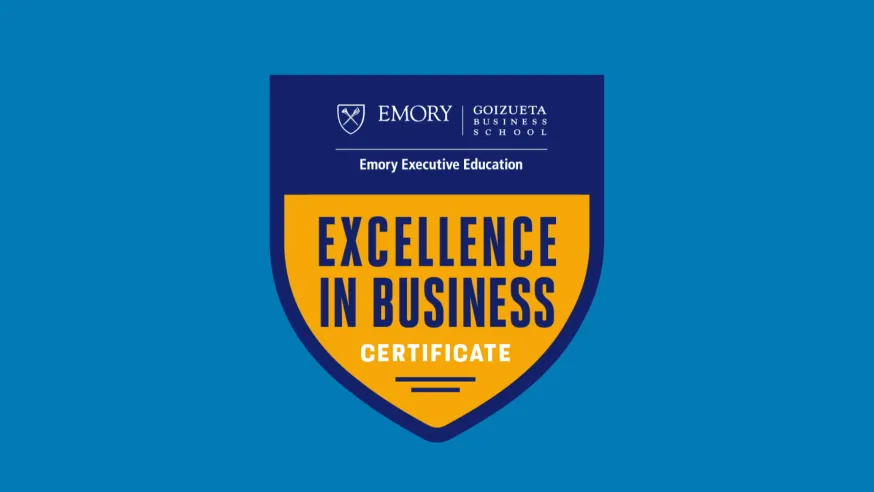 Excellence in Business Certificate