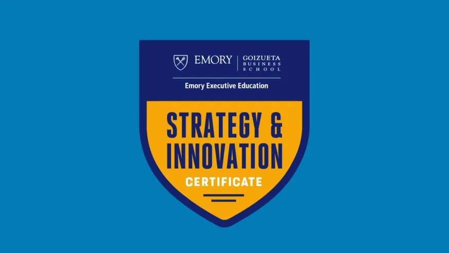 Strategy and Innovation Certificate 